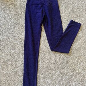 Beyond Yoga Deep Purple Spacedye Leggings